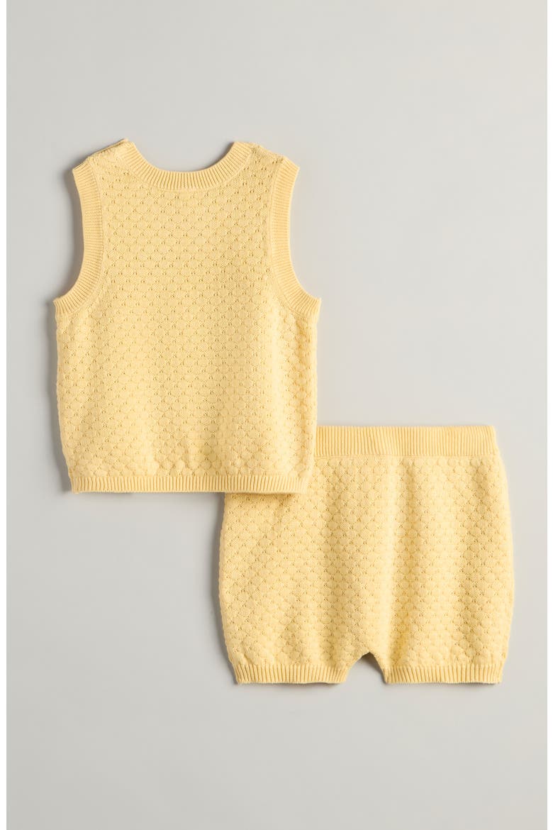 Sweater Tank & Shorts Set, Alternate, color, YELLOW SUNLIGHT PALM TREESDNU