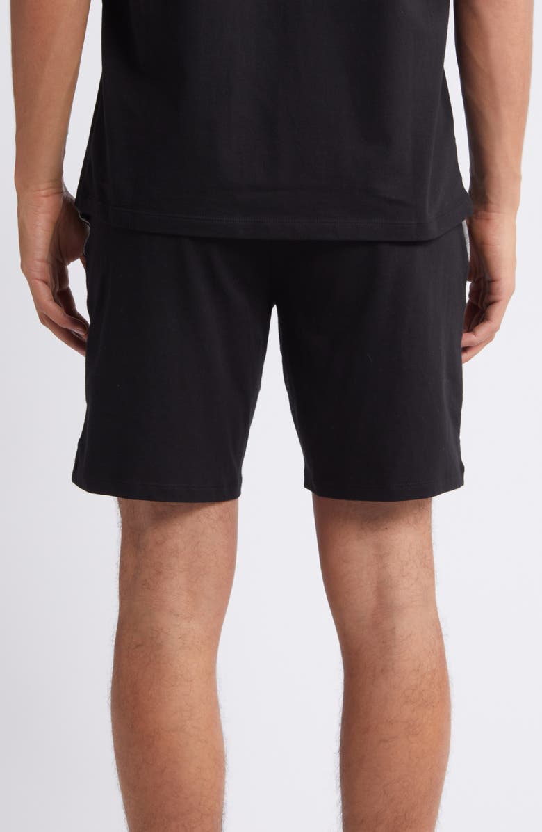 BOSS Mix Match Pajama Shorts, Alternate, color, Black