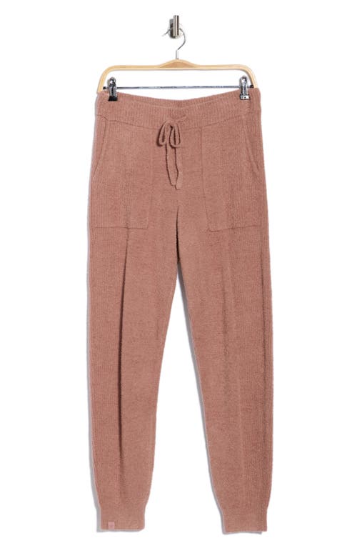 Barefoot Dreams Cozychic Lite Rib Blocked Pant In Pink