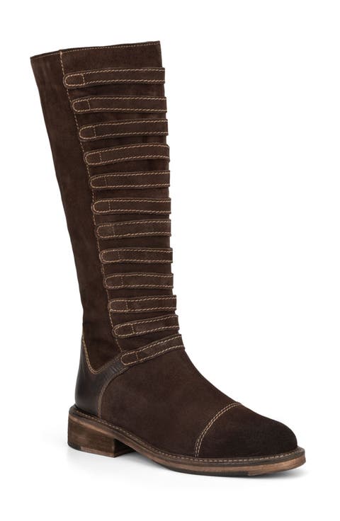 Evelyn Topstitched Boot (Women)