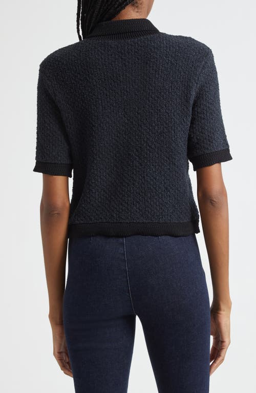 Veronica Beard Marie Two Tone Cardigan In Blue