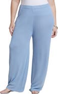 ELOQUII Semi Sheer Knit Pant
