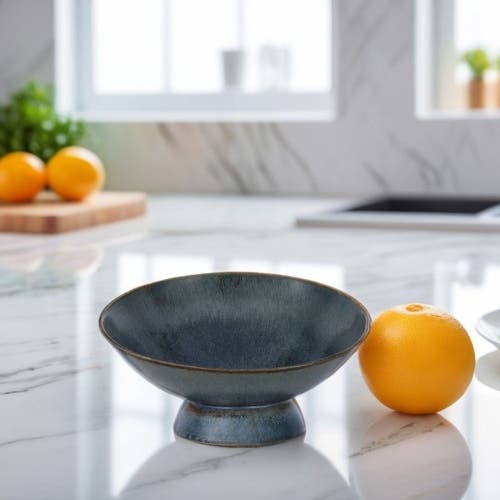 Dina Decor Santorini Bowl In Blue