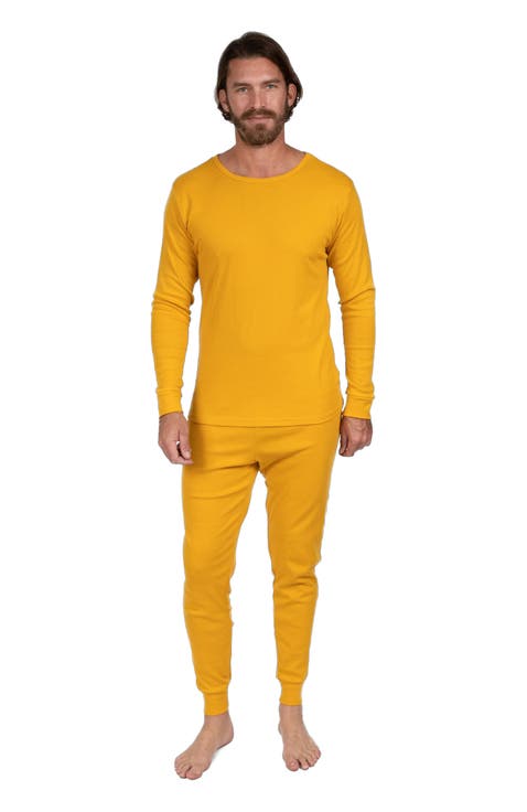 Men's Cotton Solid Matching Family Pajamas