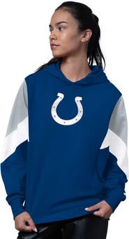 STARTER Women's Starter Royal Indianapolis Colts Scrimmage Hoodie