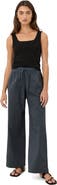 Pact Organic Cotton Stretch Poplin Wide Leg Pant