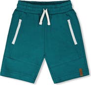 Deux par Deux French Terry Shorts with Cross Seams