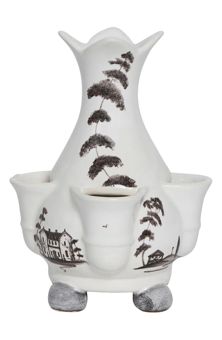 Juliska Country Estate 6" Tulip Vase, Alternate, color, Flint Grey