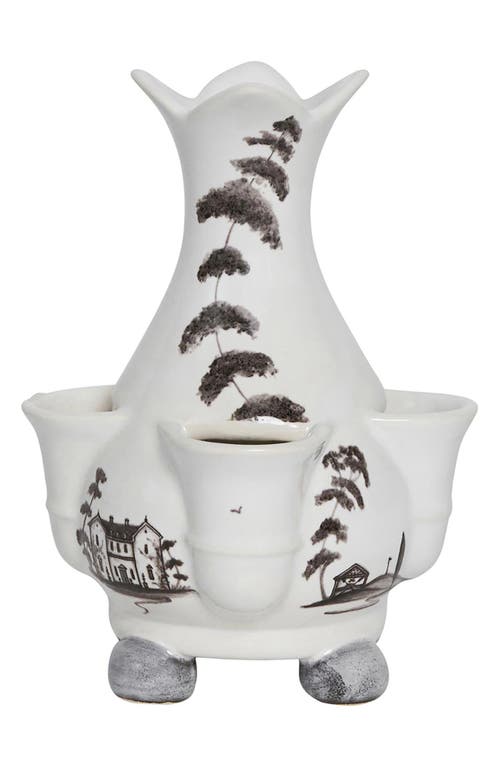 Juliska Country Estate 6 Tulipiere Vase In Flint Grey