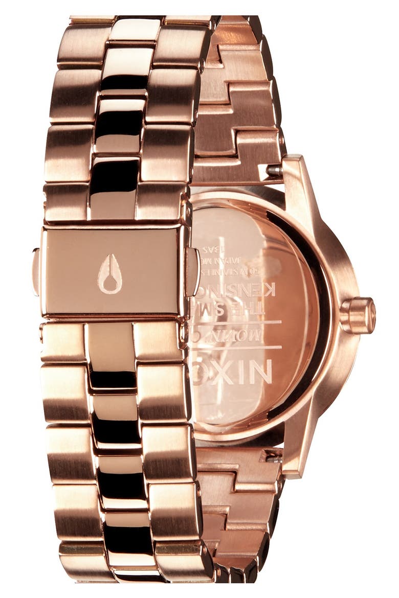 'The Small Kensington' Bracelet Watch, 30mm, Alternate, color, ROSE GOLD