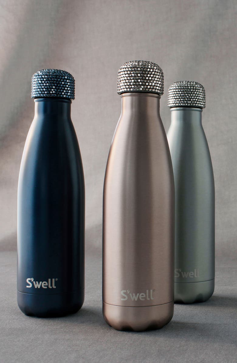 S'well Radiance Swarovski Crystal Water Bottle, Alternate, color, 