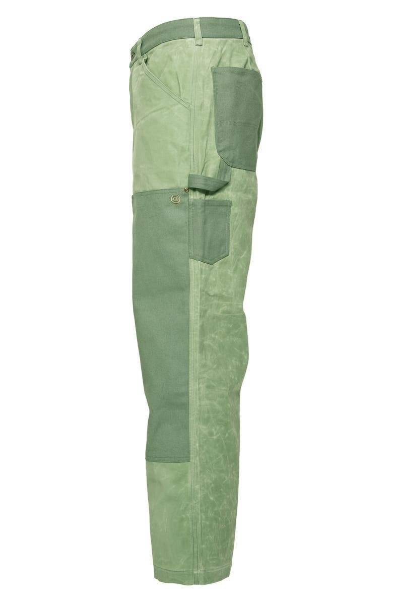 Round Two Double Knee Wax Cotton Carpenter Pants, Alternate, color,