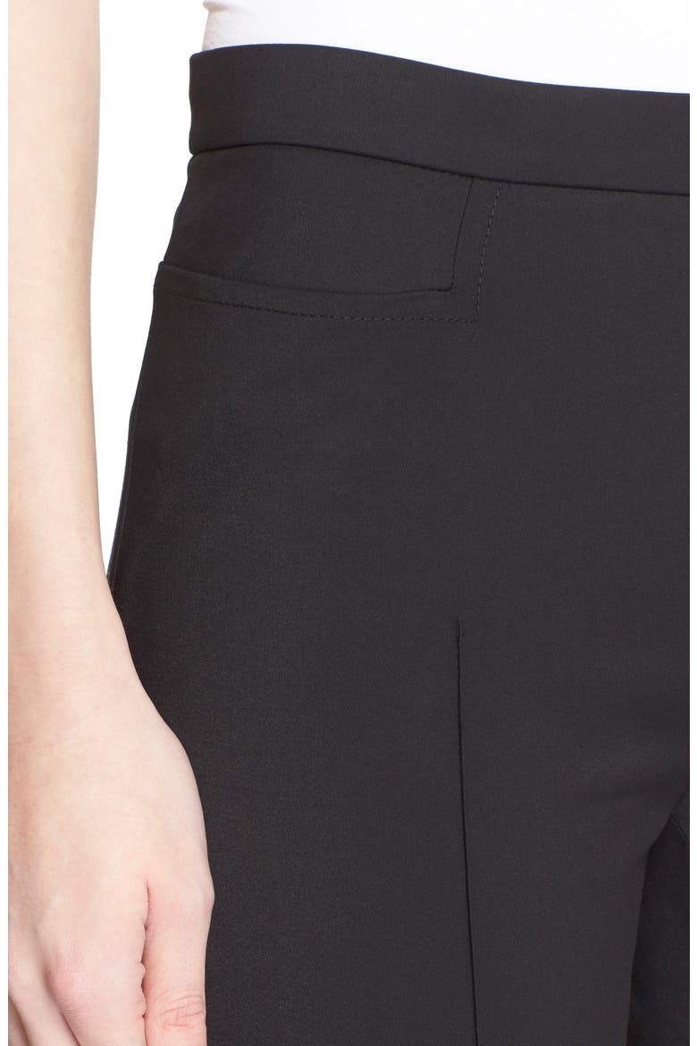 Franca Techno Cotton Blend Pants, Alternate, color, BLACK