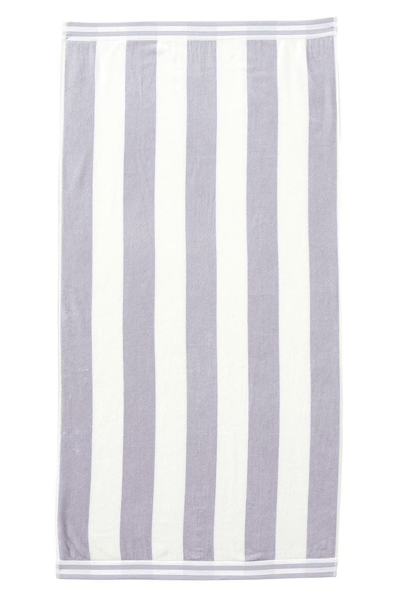 Stripe Beach Towel, Main, color, LAVENDER PURPLE