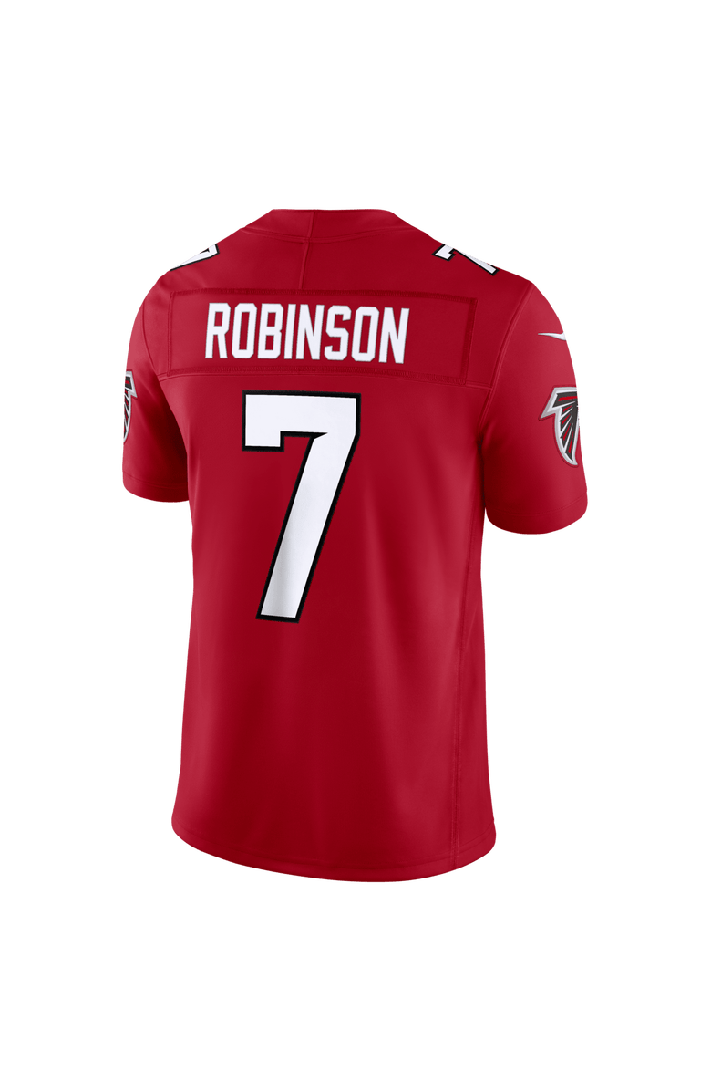 Nike Men's Nike Bijan Robinson Red Atlanta Falcons Vapor F.U.S.E. Stitched Limited Jersey, Alternate, color, Red
