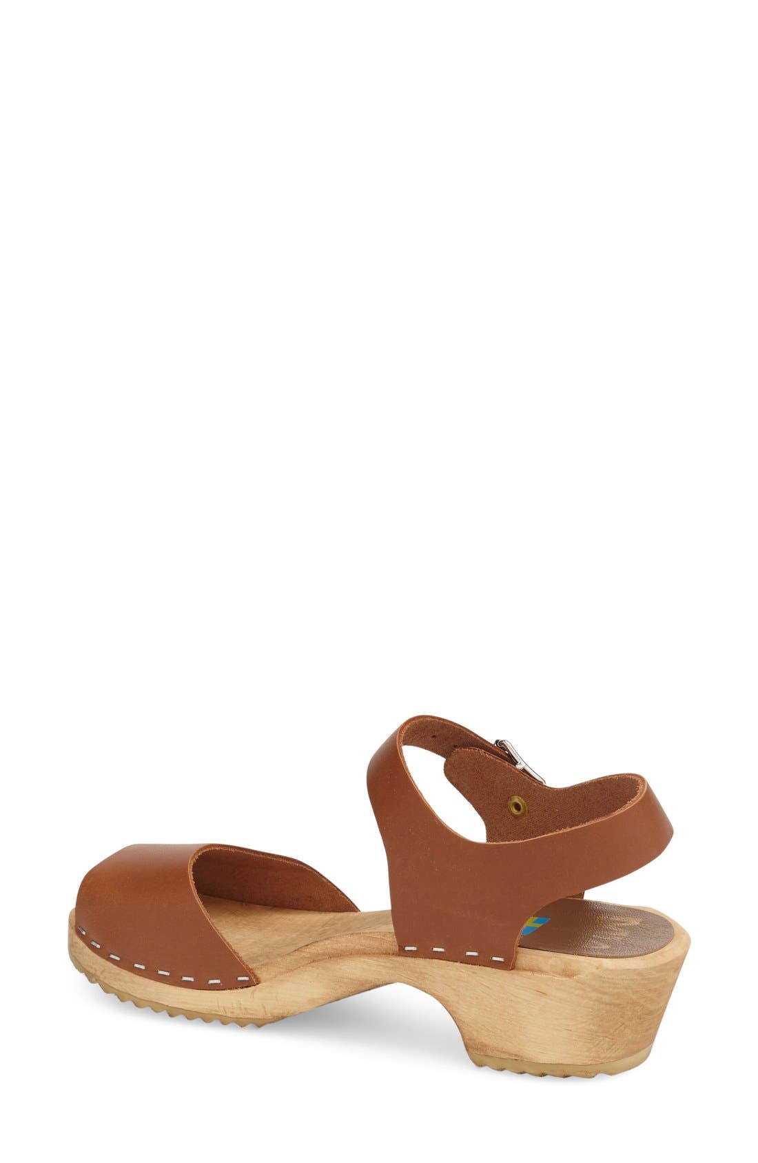 MIA Anja Clog Sandal, Alternate, color, Luggage Leather