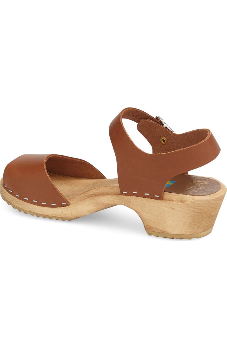 MIA Anja Clog Sandal, Alternate, color, Luggage Leather