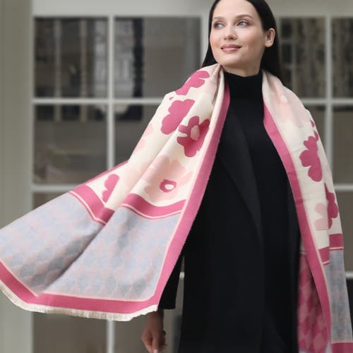 Youzey The Isabelle Scarf In Pink