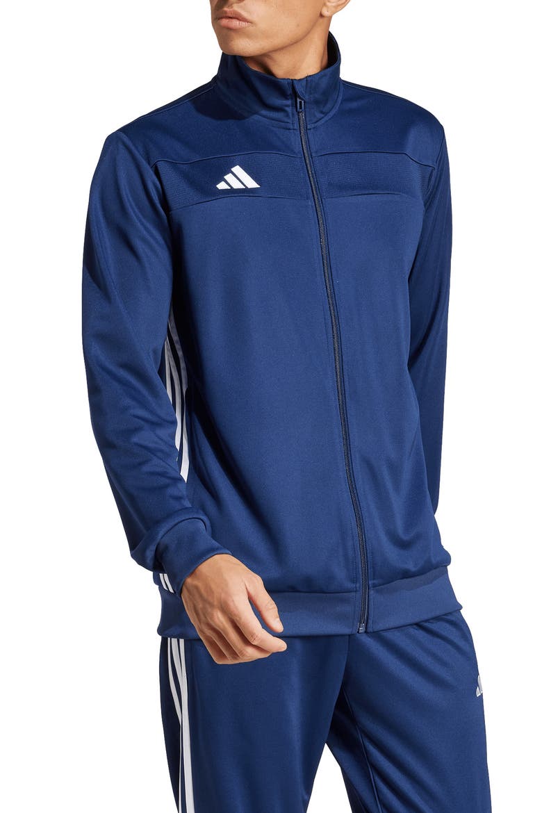 Tiro 25 Essentials Training Jacket, Main, color, TEAM NAVY BLUE 2/ WHITE