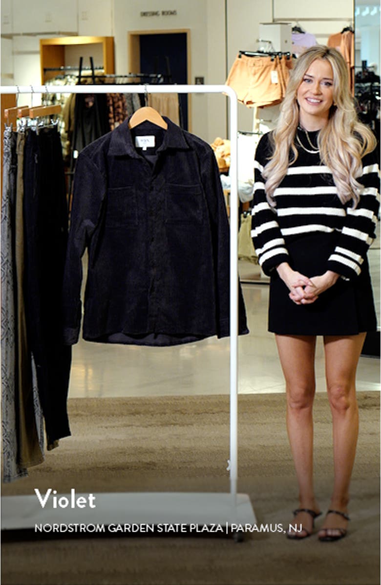 Whiting Penn Stretch Corduroy Overshirt, sales video thumbnail