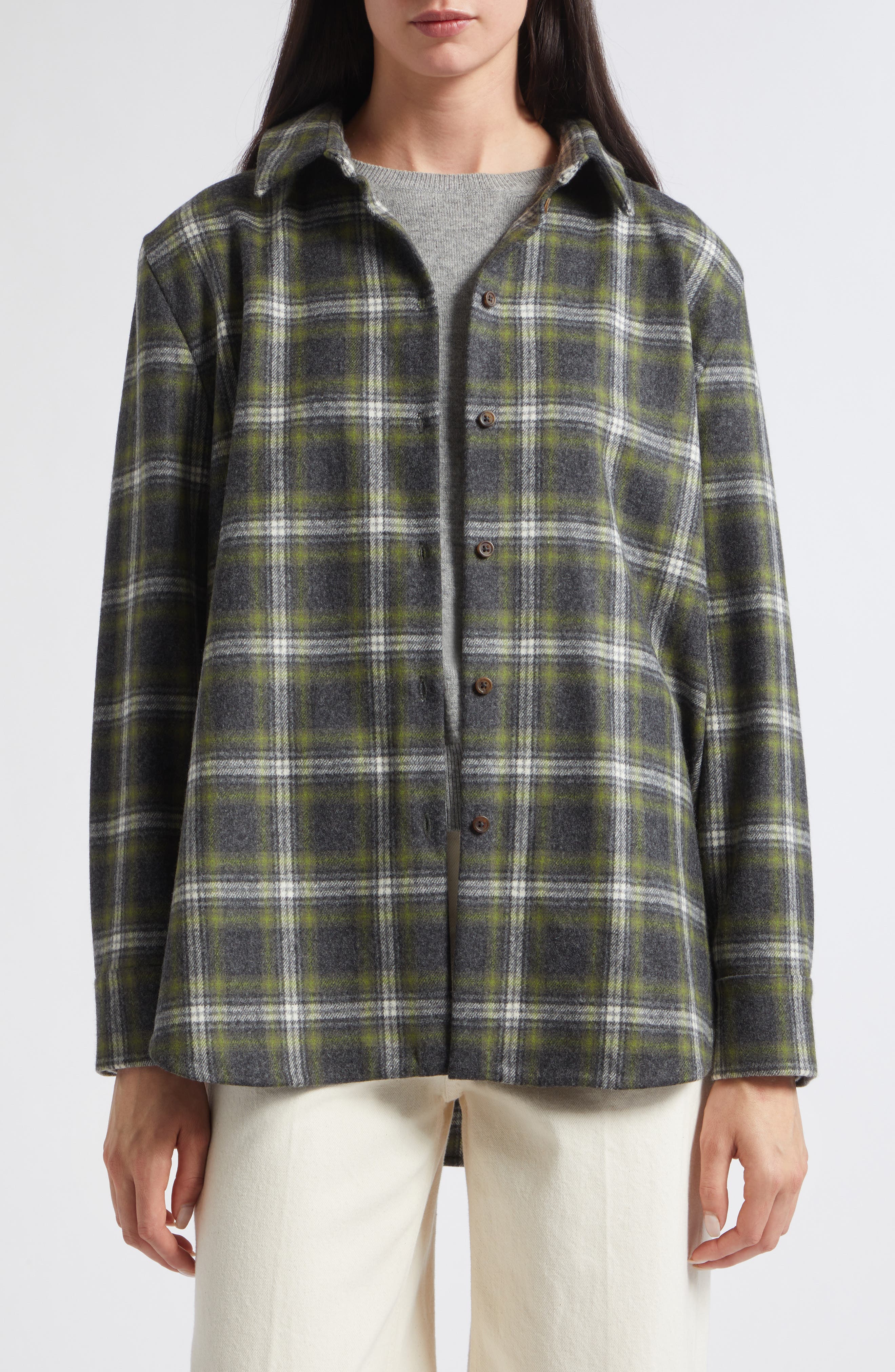 selected GREEN PLAID