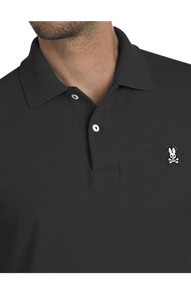 Psycho Bunny Classic Polo Shirt, Alternate, color, Black