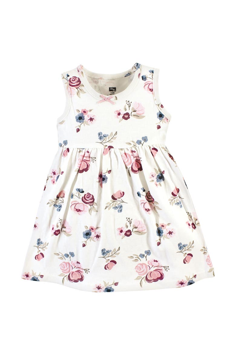 Quilted Cardigan and Dress, Alternate, color, Dusty Rose Floral