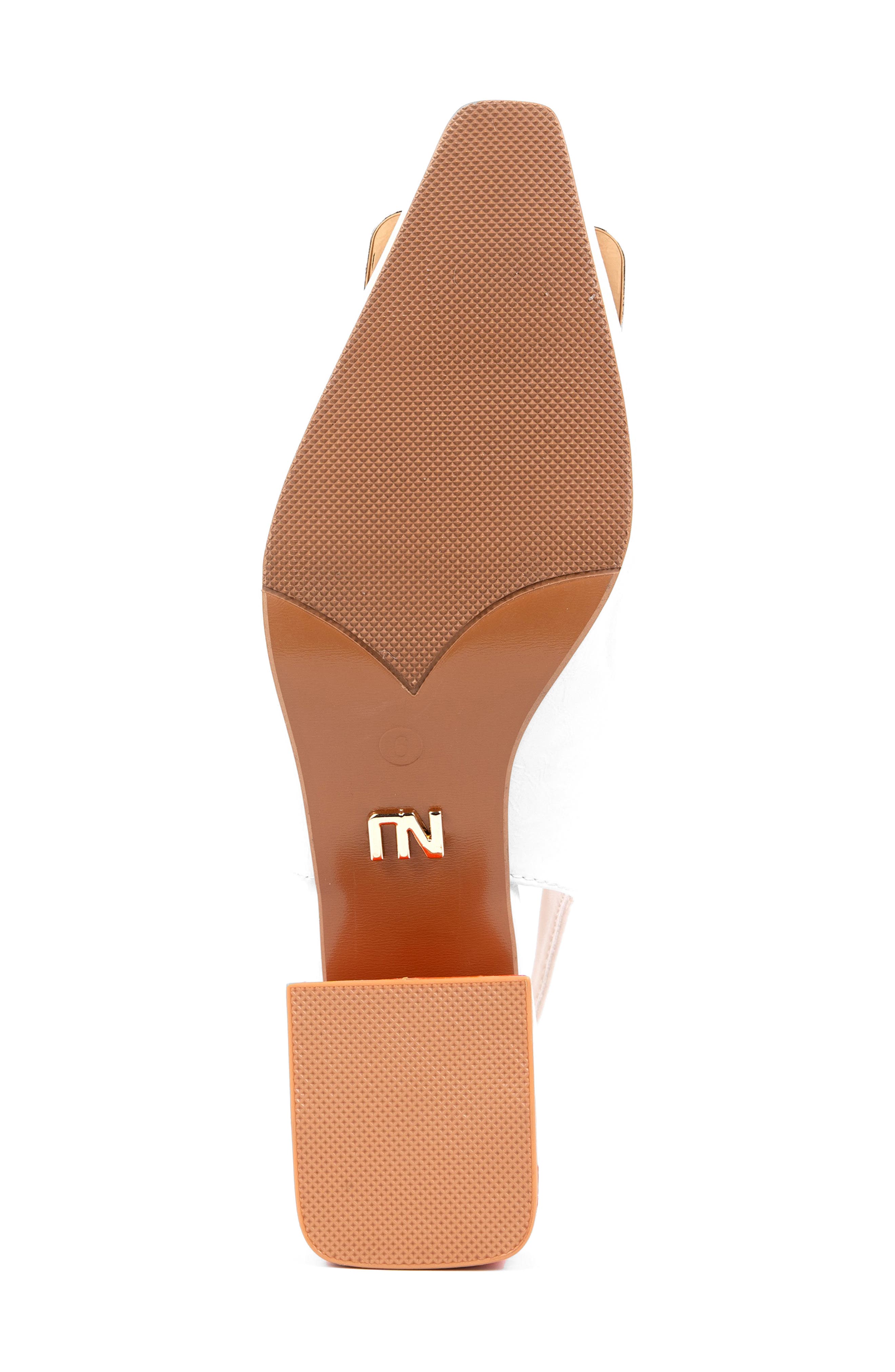 Faith Slingback Pump, Alternate, color, BONE
