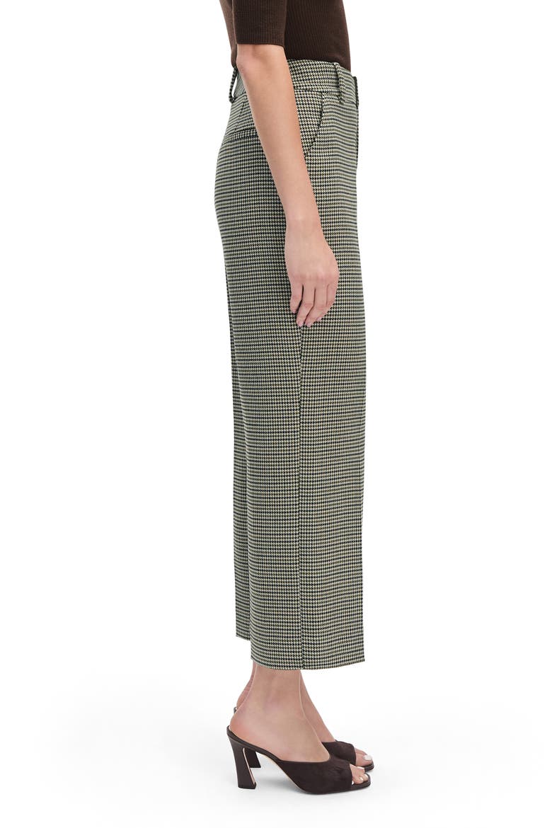 Fiona Houndstooth Ankle Straight Leg Pants, Alternate, color, CHESIRE HOUNDSTOOTH