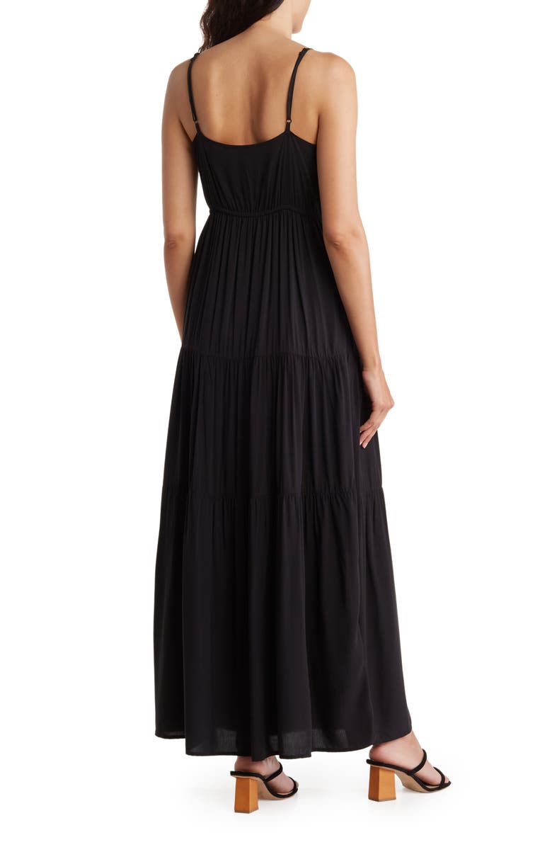 Steve Madden BB DAKOTA BY STEVE MADDEN Been So Long Tiered Sleeveless Maxi Dress, Alternate, color,