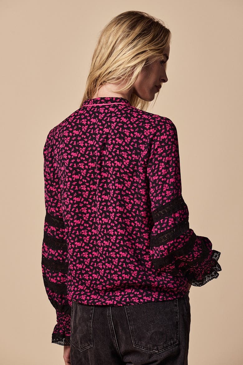The Alexis Shirt, Alternate, color, Hot Pink