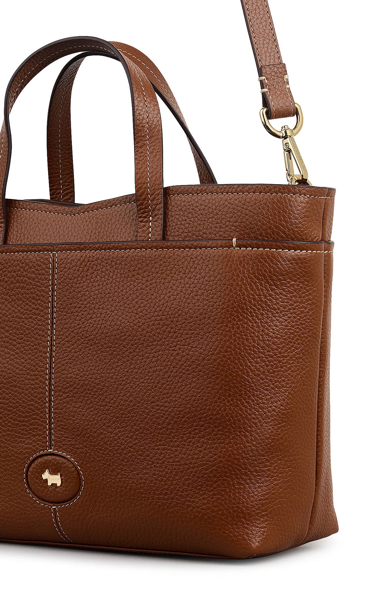 Radley Medium Maldon Mews Satchel Bag, Alternate, color, Cognac