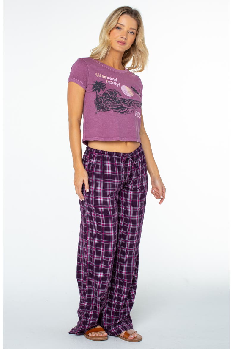 Weekend Ready Crop Graphic T-Shirt, Alternate, color, TULIPWOOD