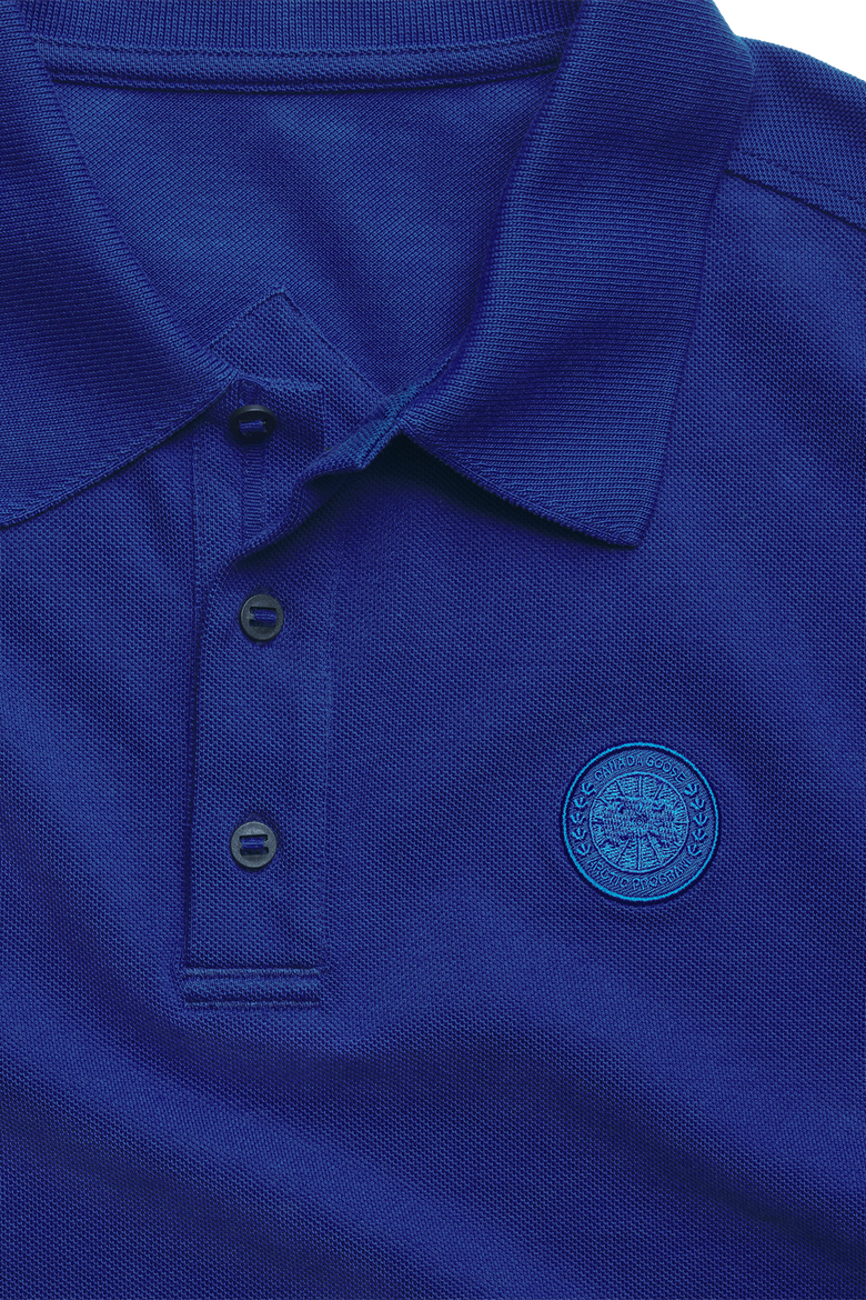 Beckley Polo Tonal Label, Alternate, color, Azurite Blue