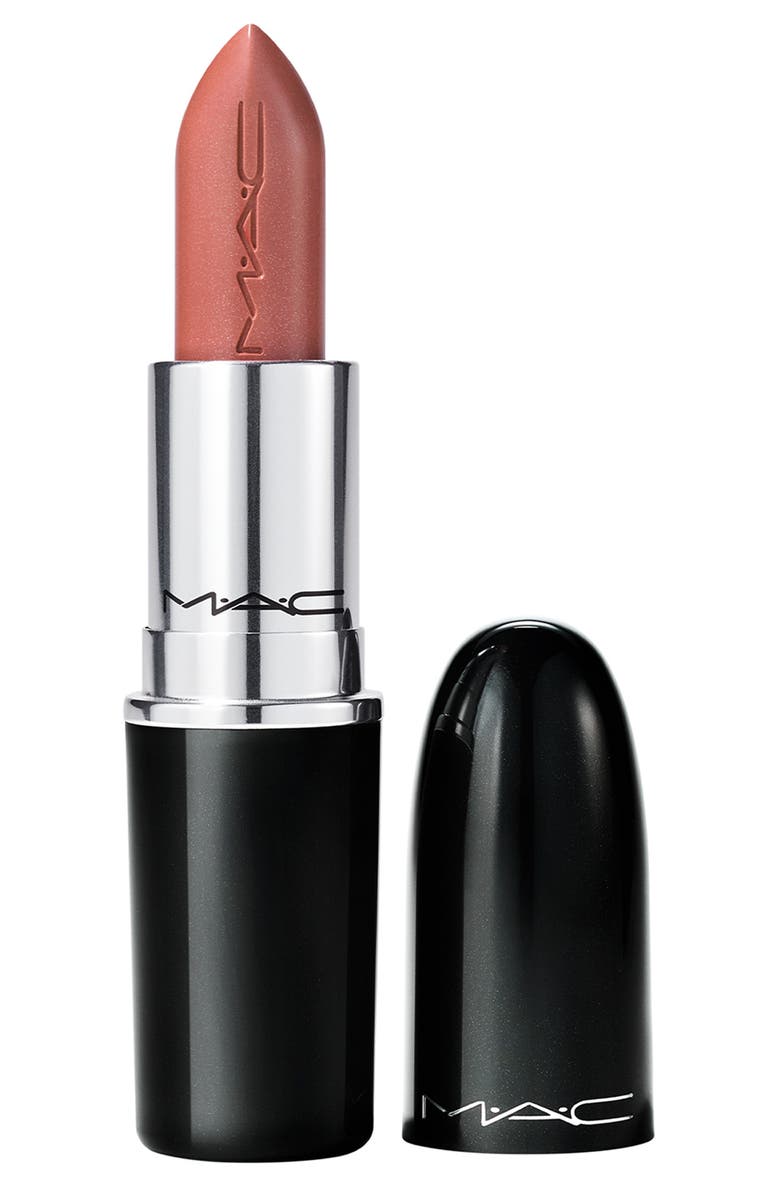 MAC Cosmetics Lustreglass Sheer-Shine Lipstick, Main, color, Thanks Its Mac