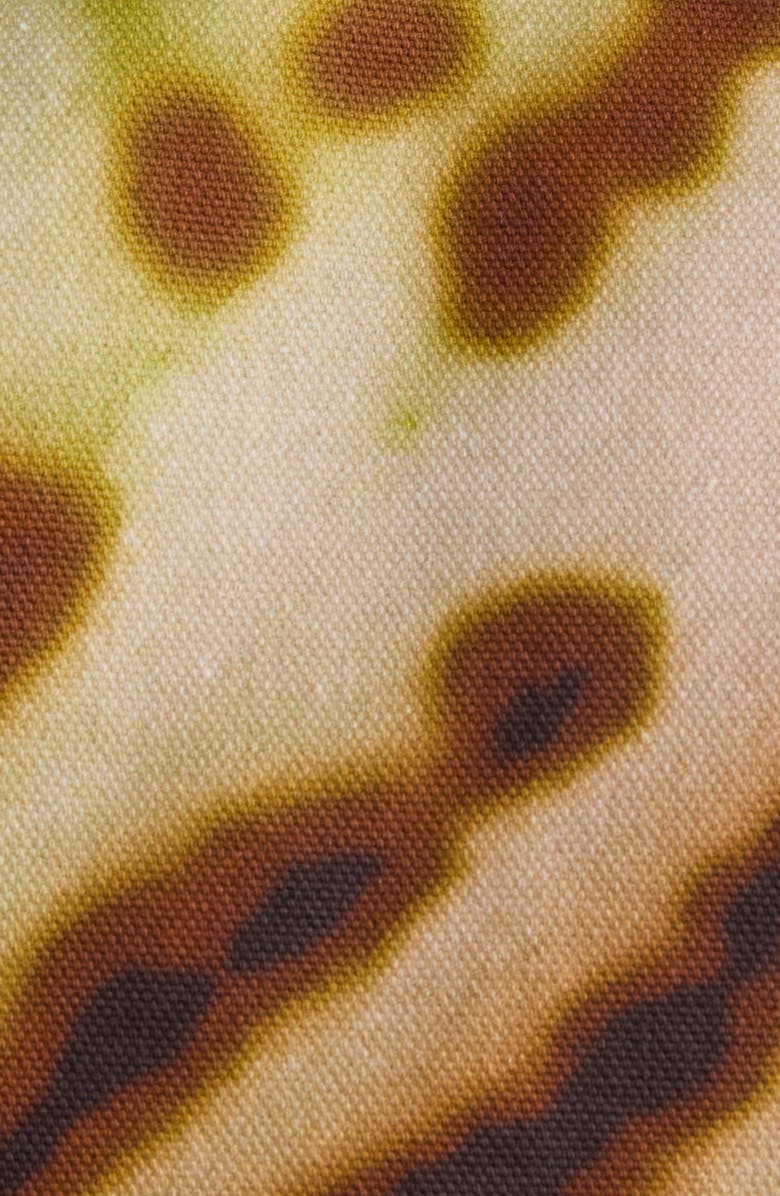 Dries Van Noten Vurano Studded Mixed Media Jacket, Alternate, color, Olive