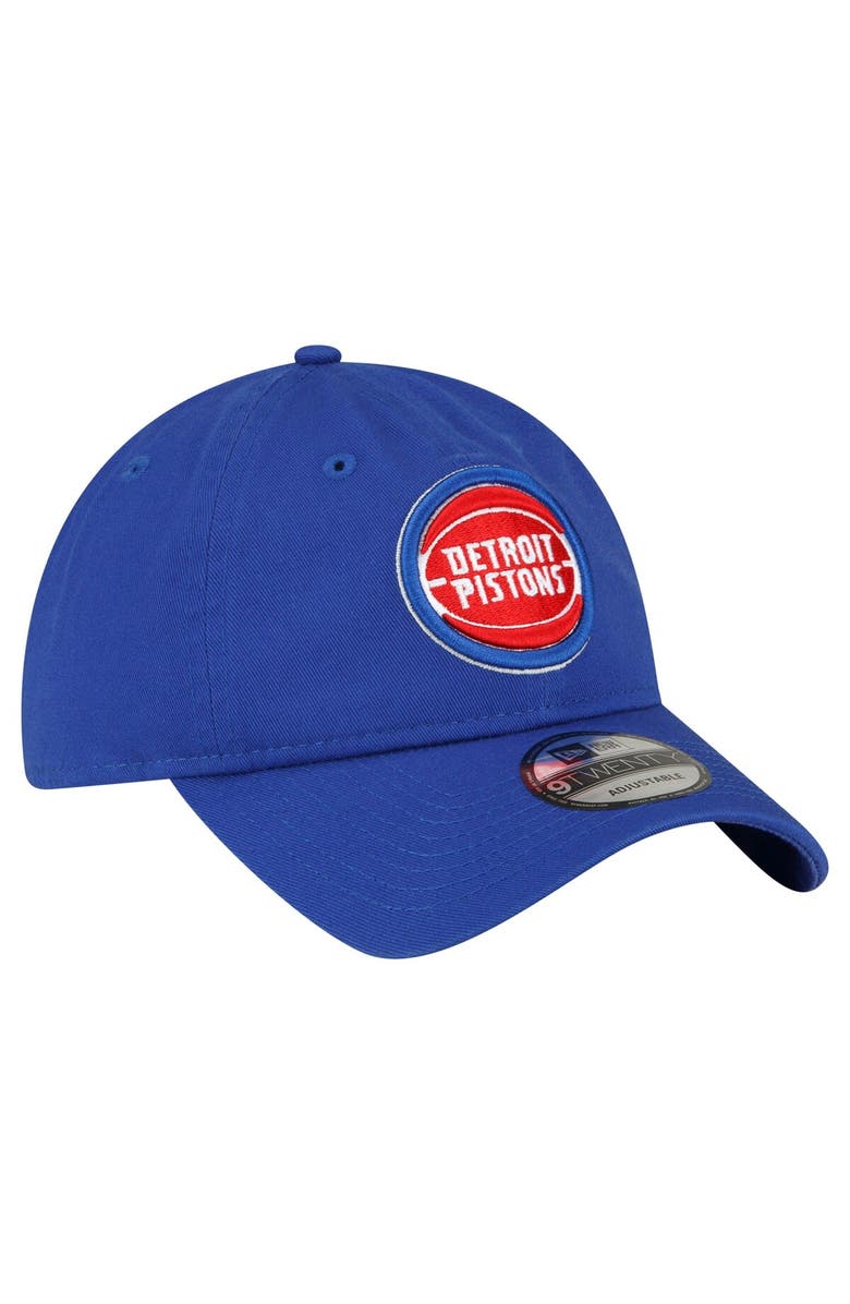 New Era Men's New Era Royal Detroit Pistons Team 2.0 9TWENTY Adjustable Hat, Alternate, color, 