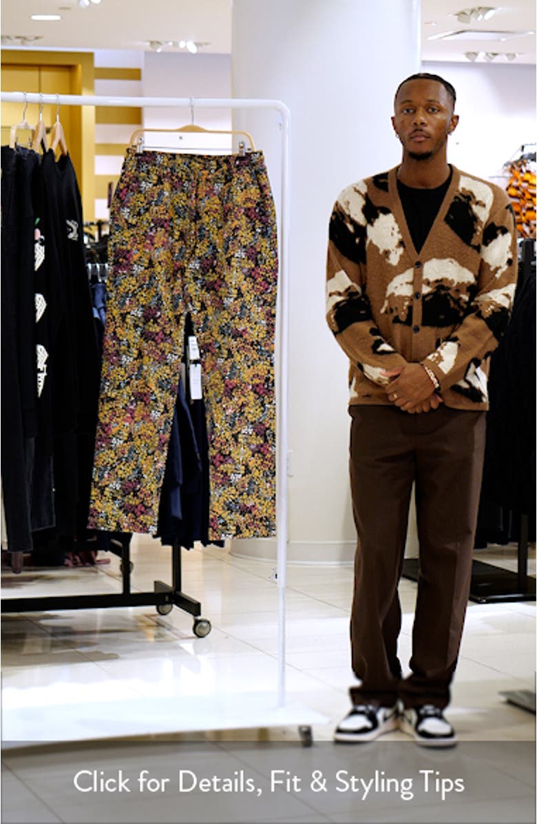 Azalea Floral Corduroy Pants, sales video thumbnail