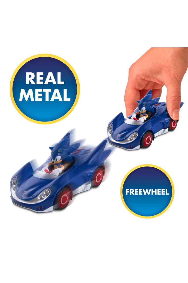 Allstars Racing Sonic 164 Diecast Metal Car, Alternate, color, Multicolored