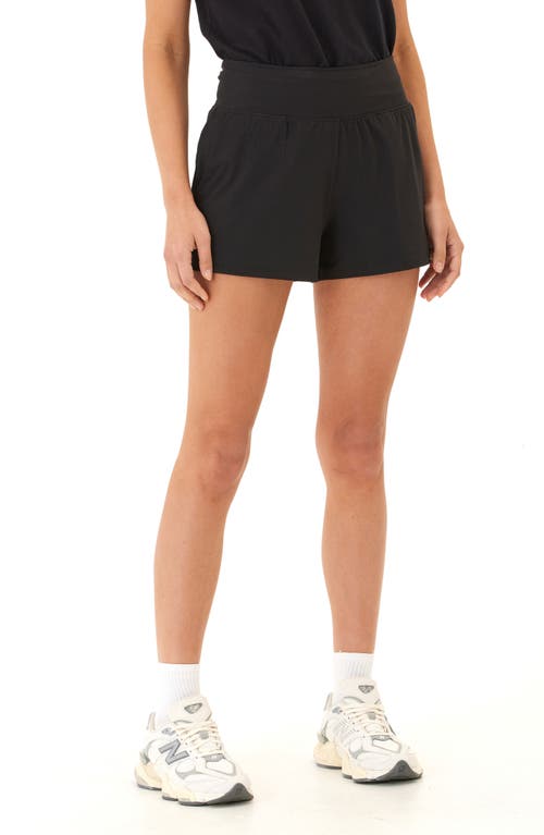 Threads 4 Thought Francesca Luxe Jersey Shorts In Black