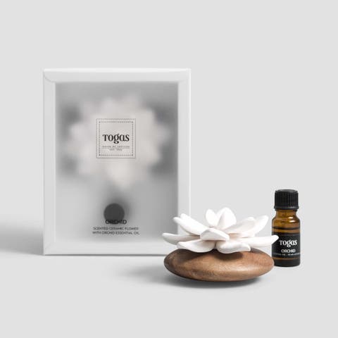 Summer Orchid Ceramic Sachet