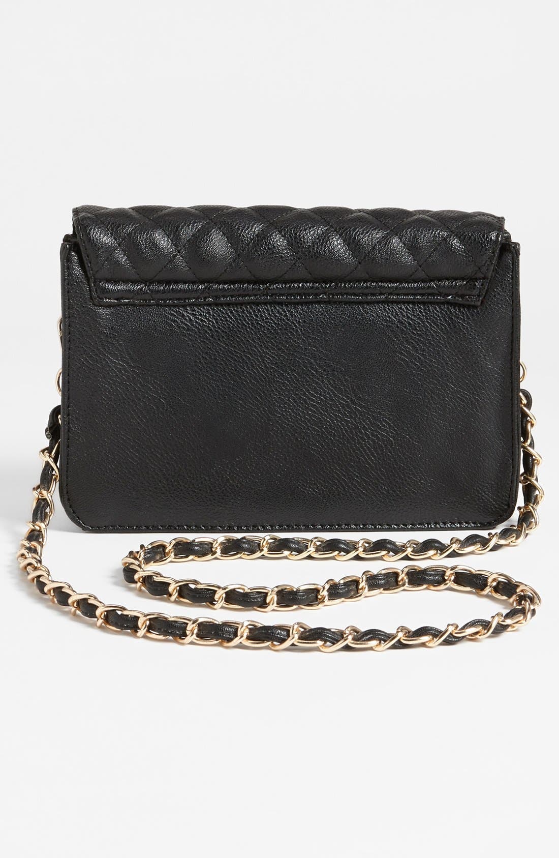 NB Handbags Quilted Crossbody Bag, Alternate, color, 