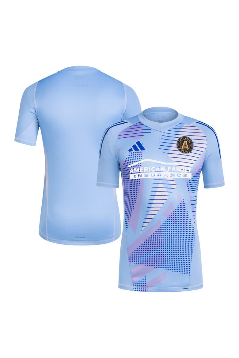 Men's adidas Blue Atlanta United FC 2024 Goalkeeper Jersey, Main, color, Blue
