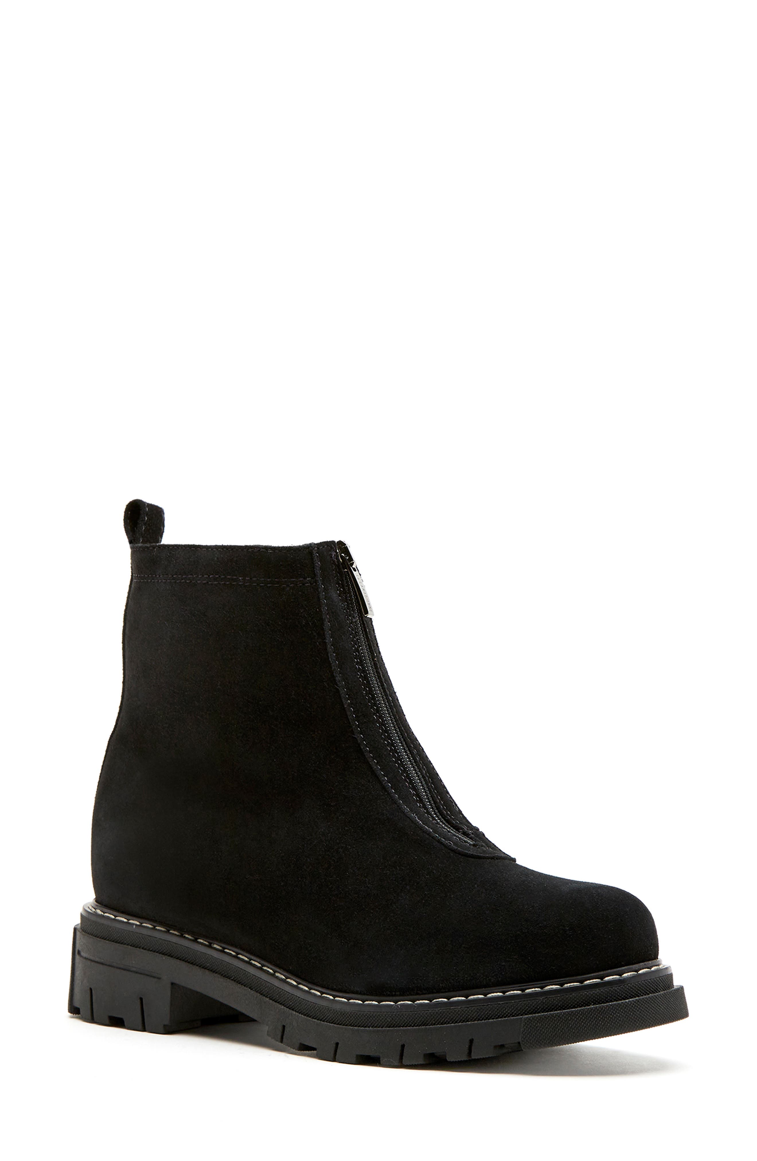 La Canadienne Deon Genuine Shearling Waterproof Bootie, Main, color, 