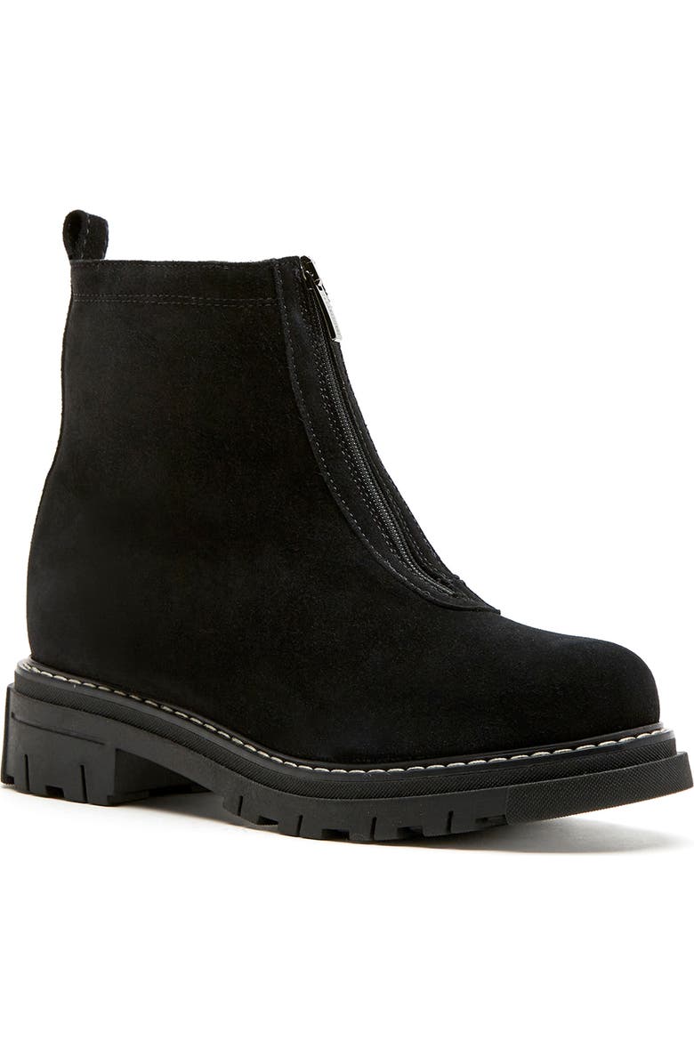 La Canadienne Deon Genuine Shearling Waterproof Bootie, Main, color,