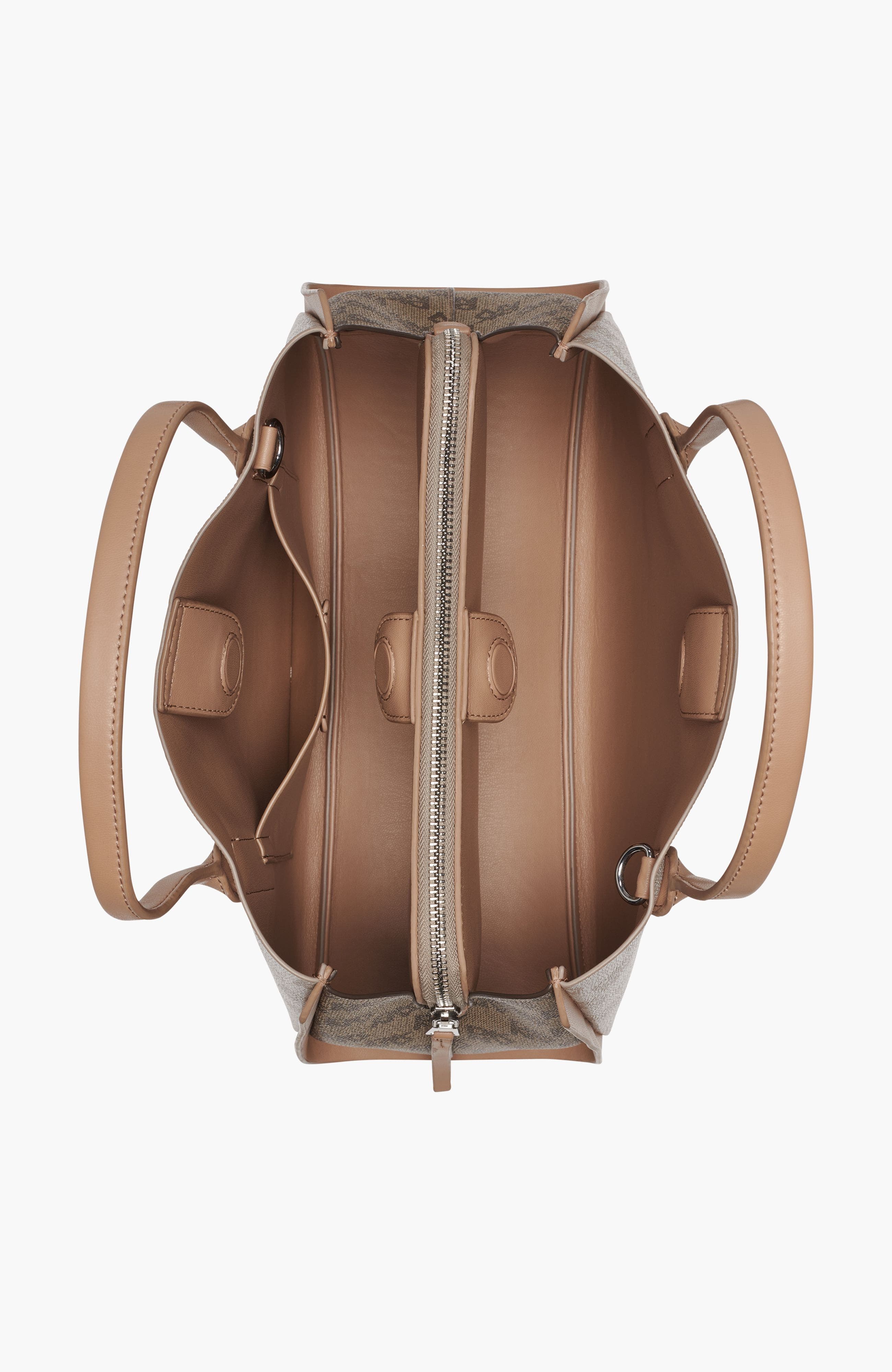 DKNY Josie Satchel, Alternate, color, Cappuccino Combo