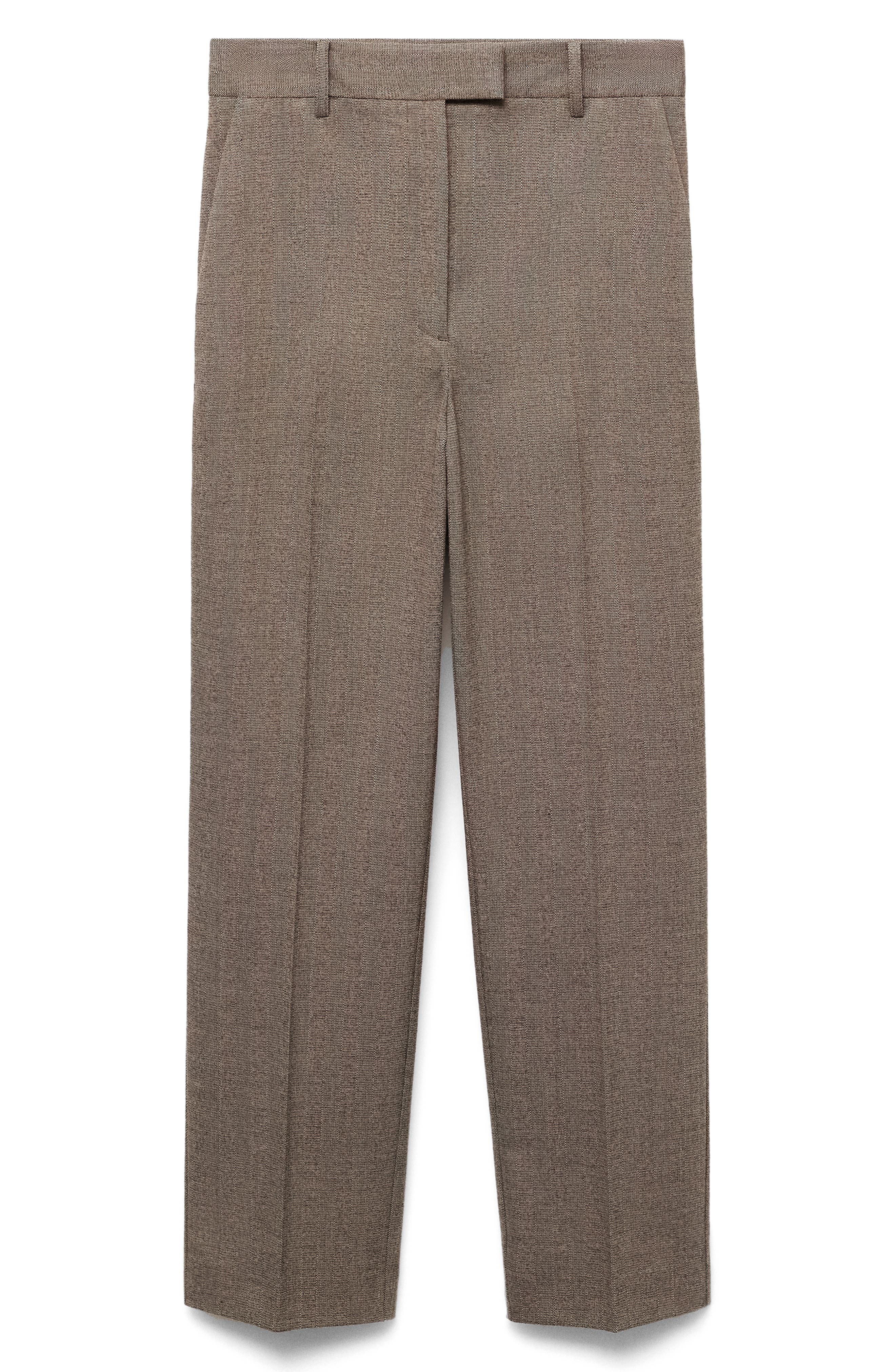Pinstripe Ankle Pants - image 4