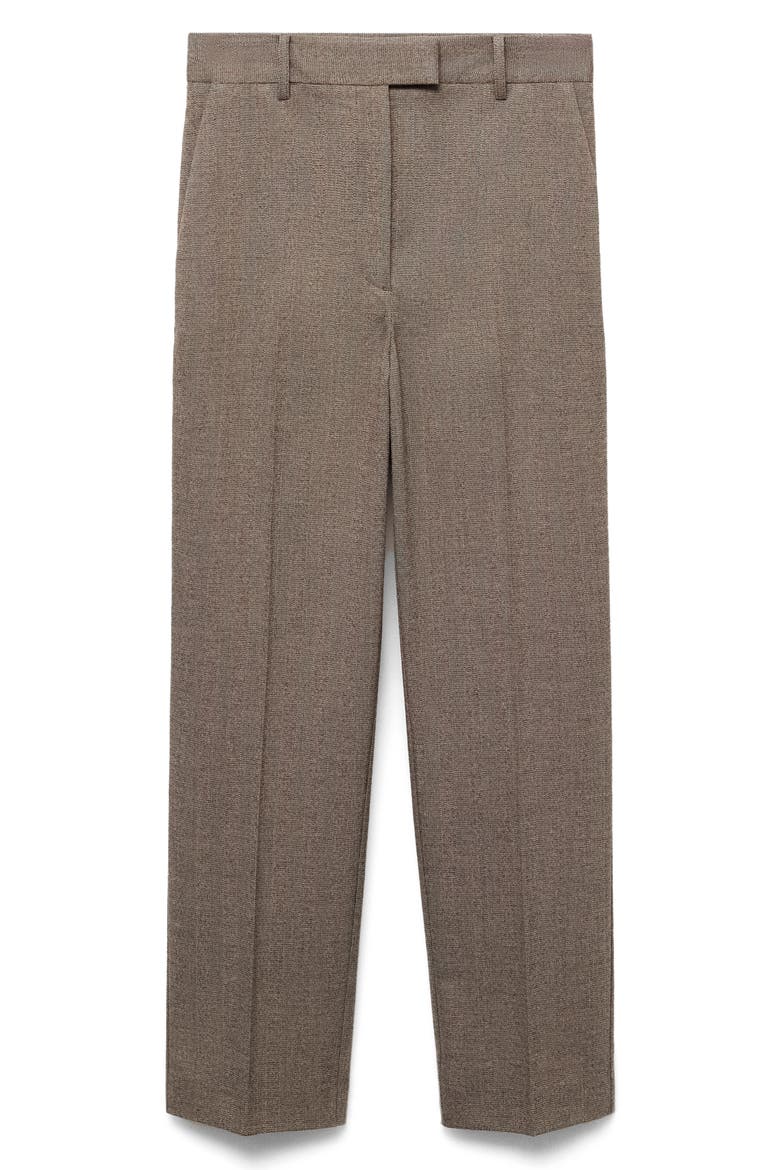 Pinstripe Ankle Pants, Alternate, color, LIGHT HEATHER GREY