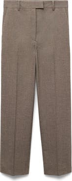 MANGO Pinstripe Ankle Pants