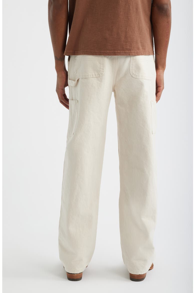 If Not for the Rest of Time Canvas Painter Pants, Alternate, color, NATURAL